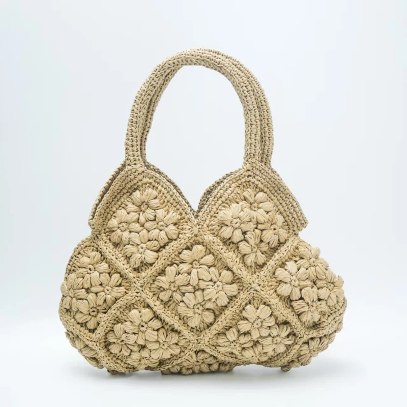 Woven Straw Bag - Nova Bolsa Feminina Artesanal de Palha