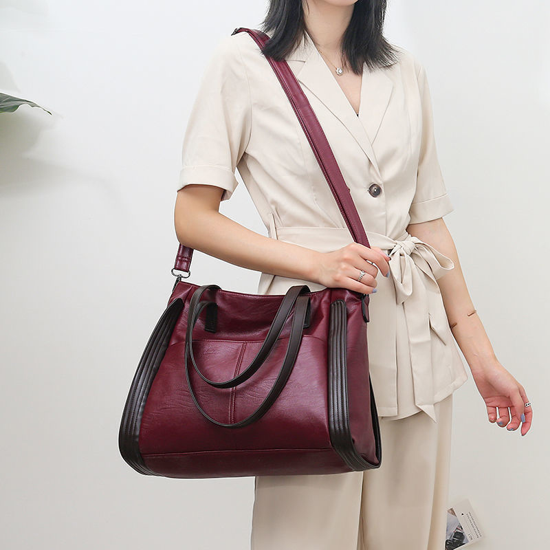 Women Bags For Airport - Novas Bolsas de Ombro Grandes Pretas