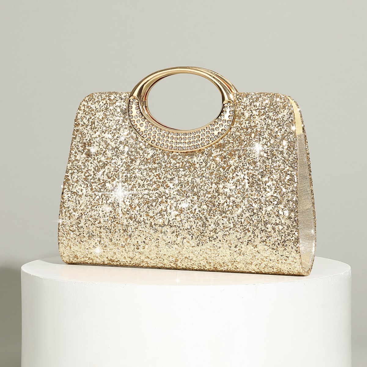 Women Bags In Trend - Bolsa de Mão Vintage Grande com