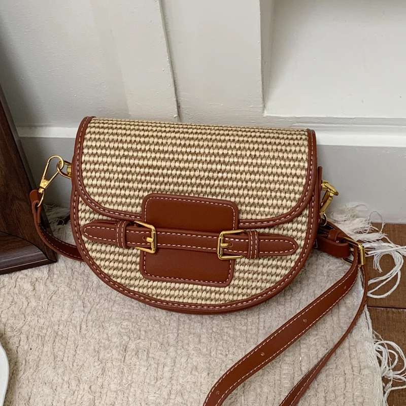 Women Bags Mini - Inglaterra estilo mini palha caixa de