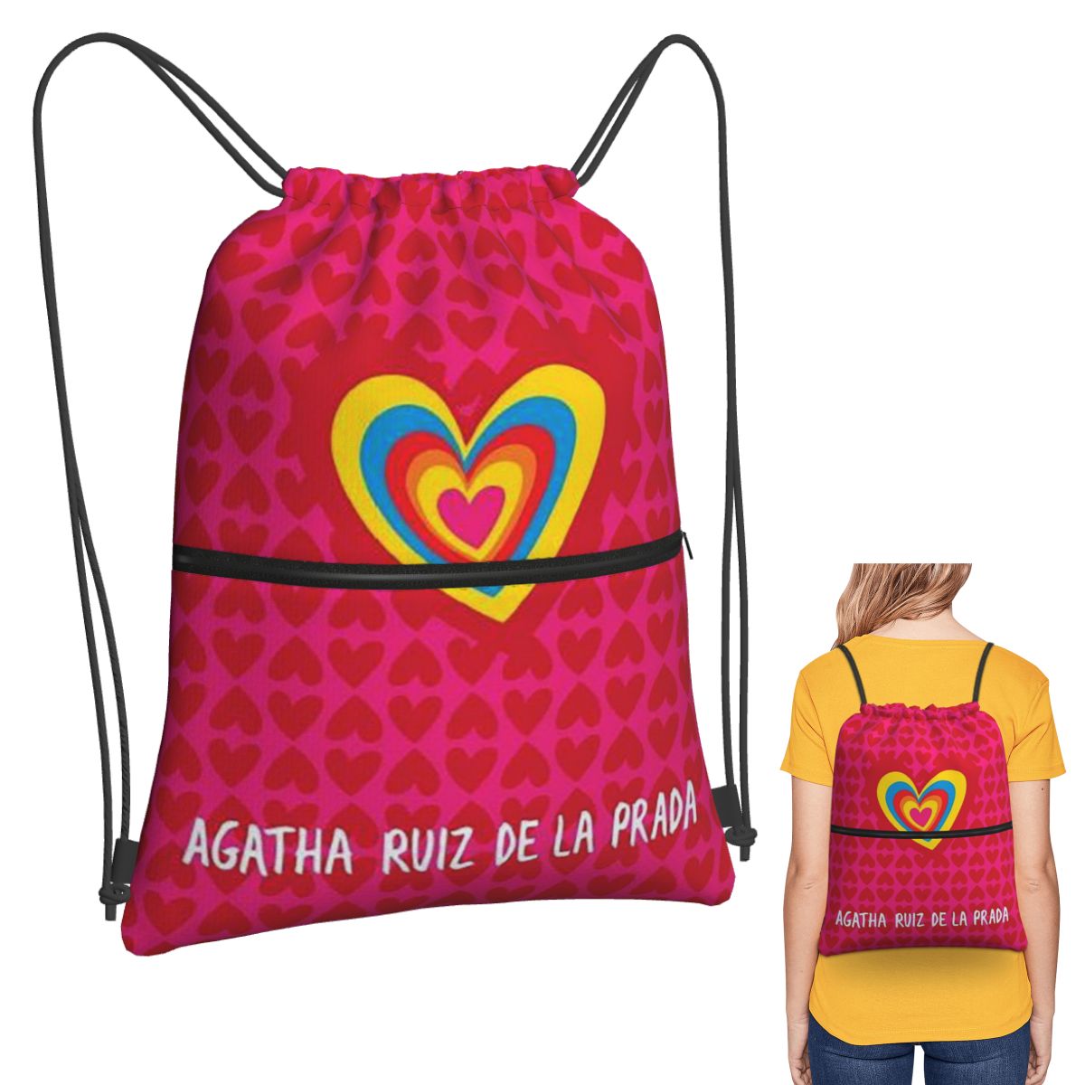 Women Bags Prada - Mochilas com padrão Agatha Ruiz-De La-Prada,