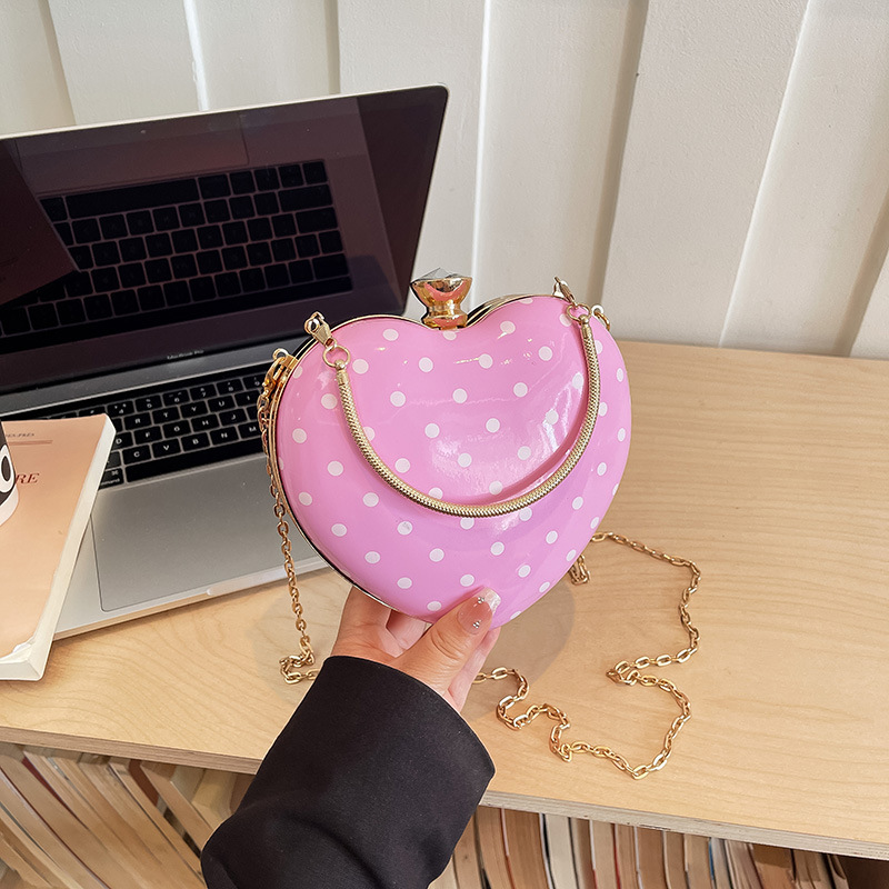 Women Bags Mini - Bolsas Mini em Forma de Coração,