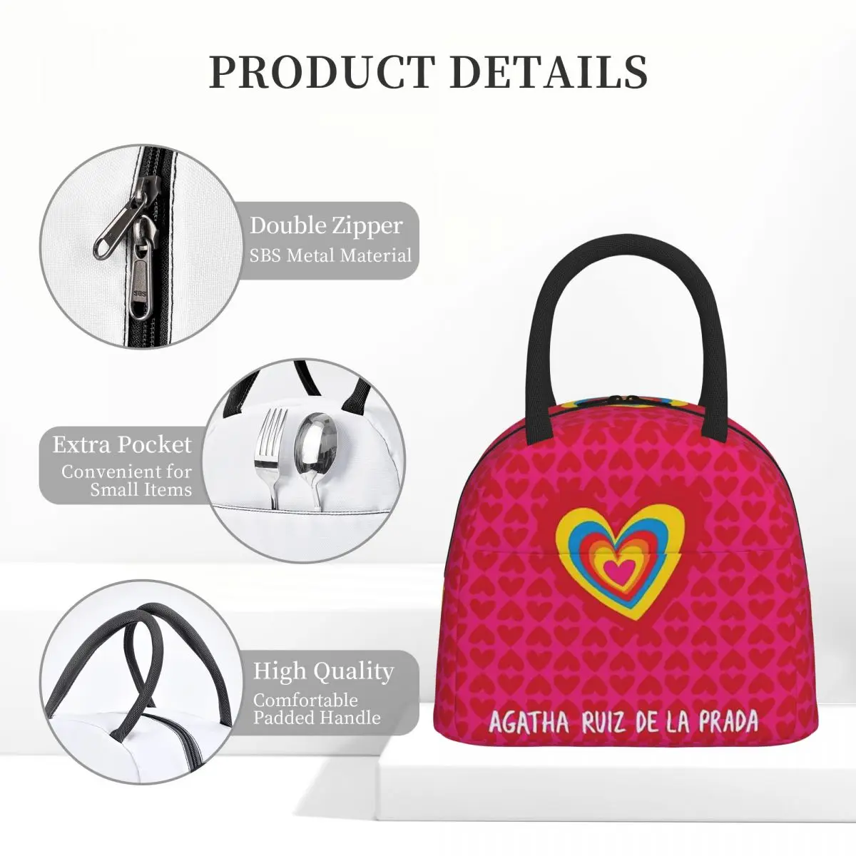Bolsa térmica com padrão Agath - Women Bags Prada avaliação e preço