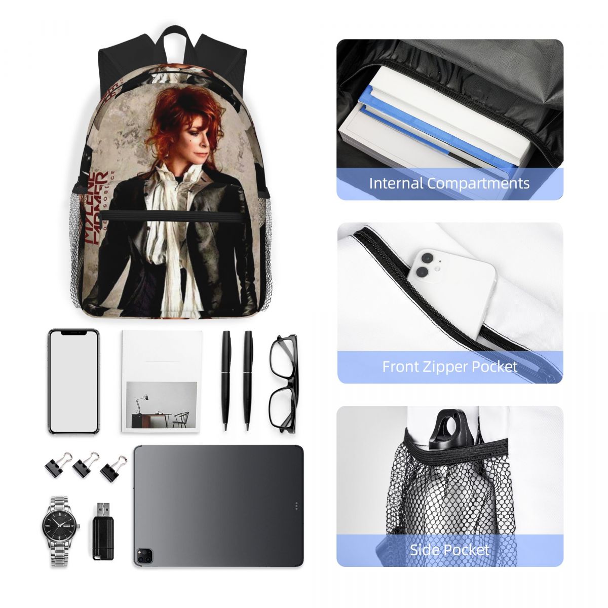 Mochila Mylene Farmer Daypack  - Women Bags Farmers avaliação e preço