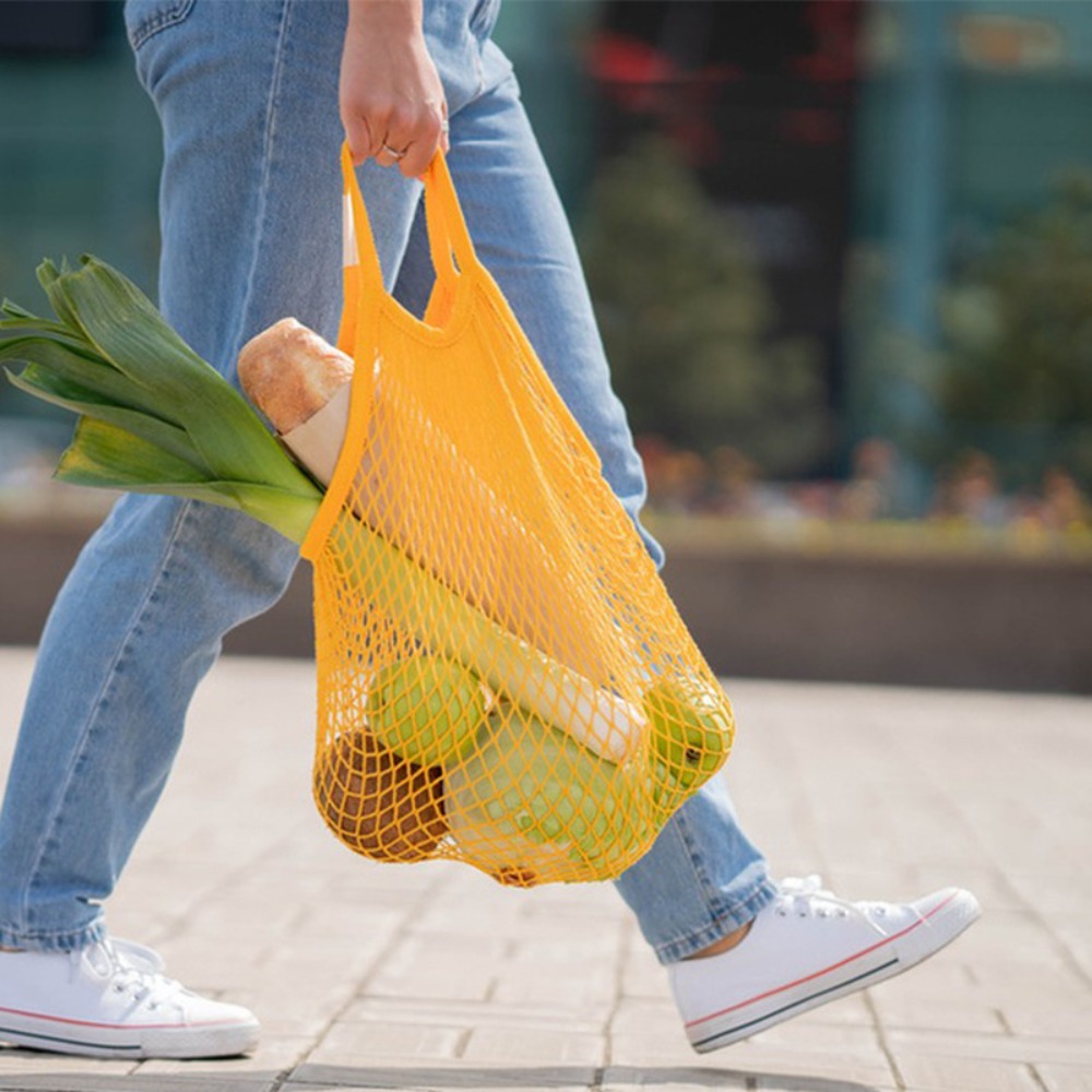 Sacos de compras reutilizáveis - Crochet Market Bag avaliação e preço