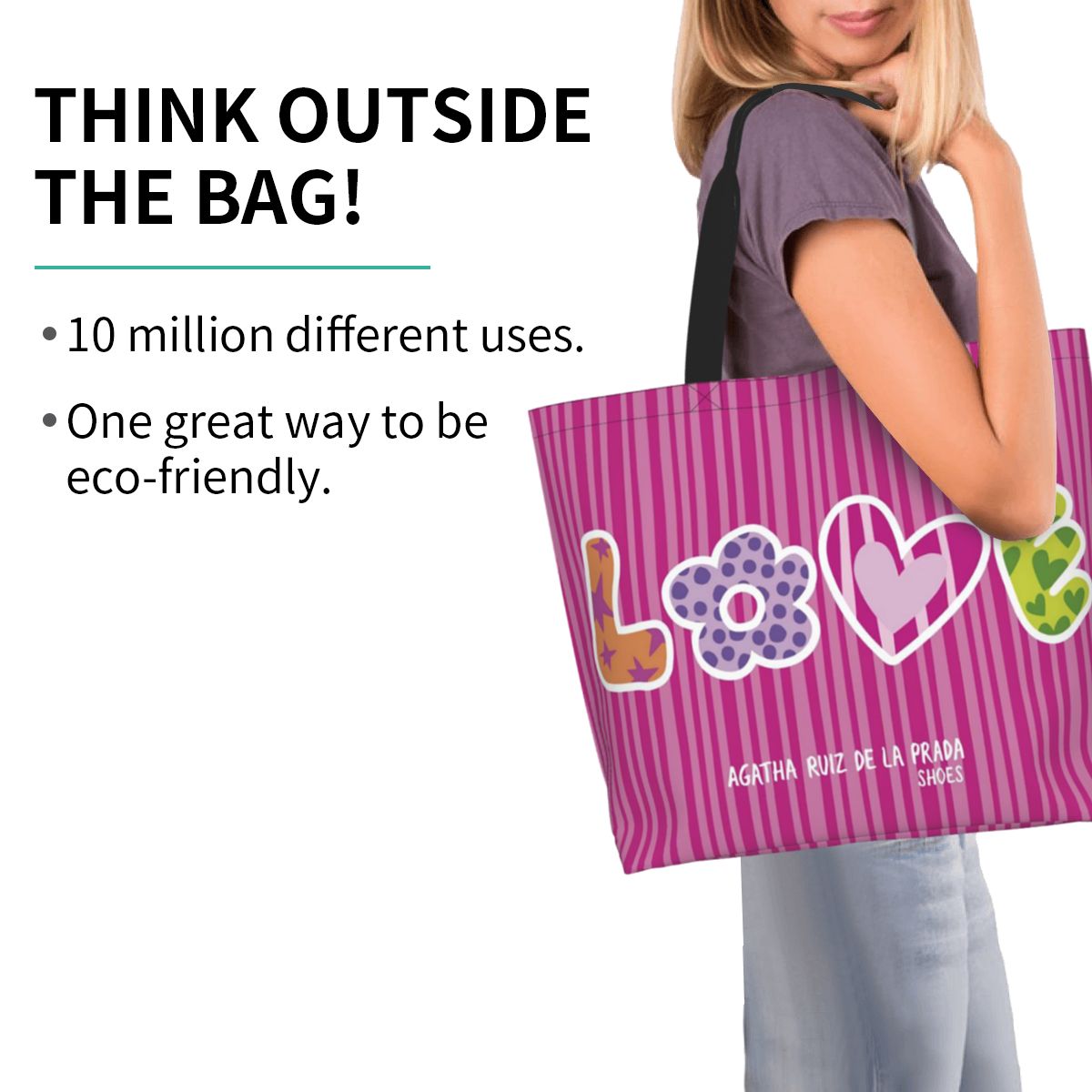 Bolsa de Compras Agatha Ruiz-D - Women Bags Prada avaliação e preço