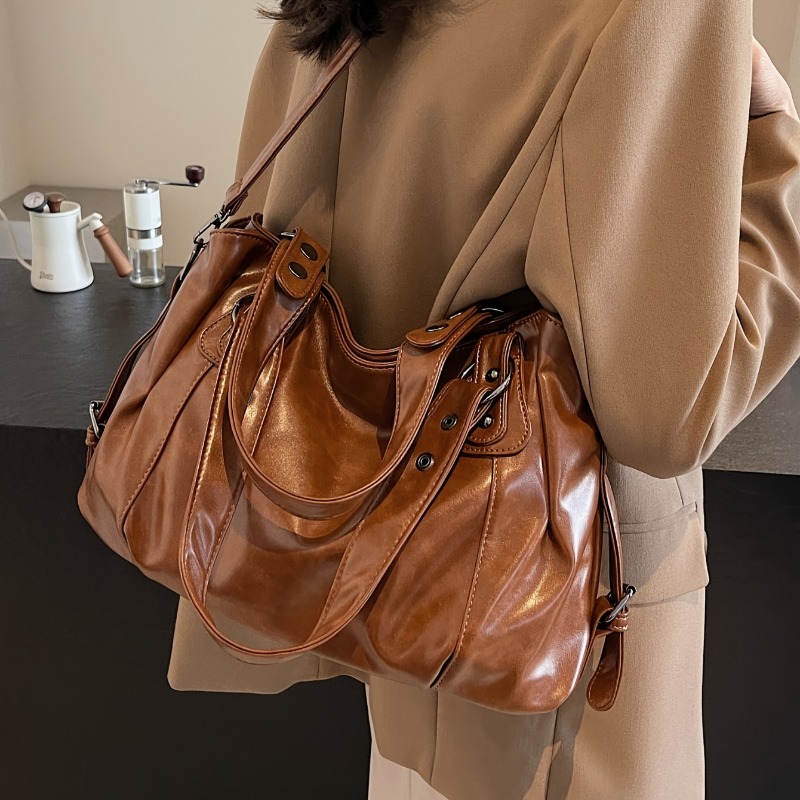 Bolsa de couro vintage de gran - Women Bags For Airport avaliação e preço