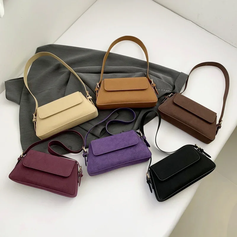 Luxo roxo sacos de ombro único - Women Bags For Airport avaliação e preço