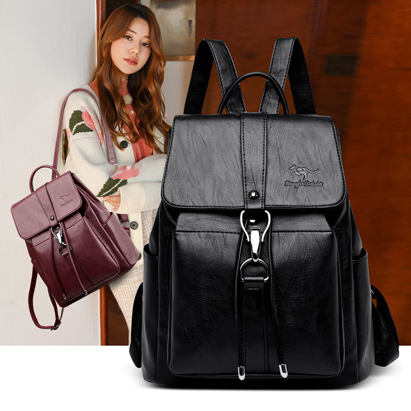 Anti roubo mochila feminina bo - Women Bags Branded avaliação e preço