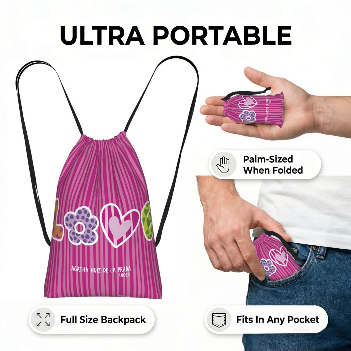 Mochilas com Padrão Agatha Rui - Women Bags Prada avaliação e preço