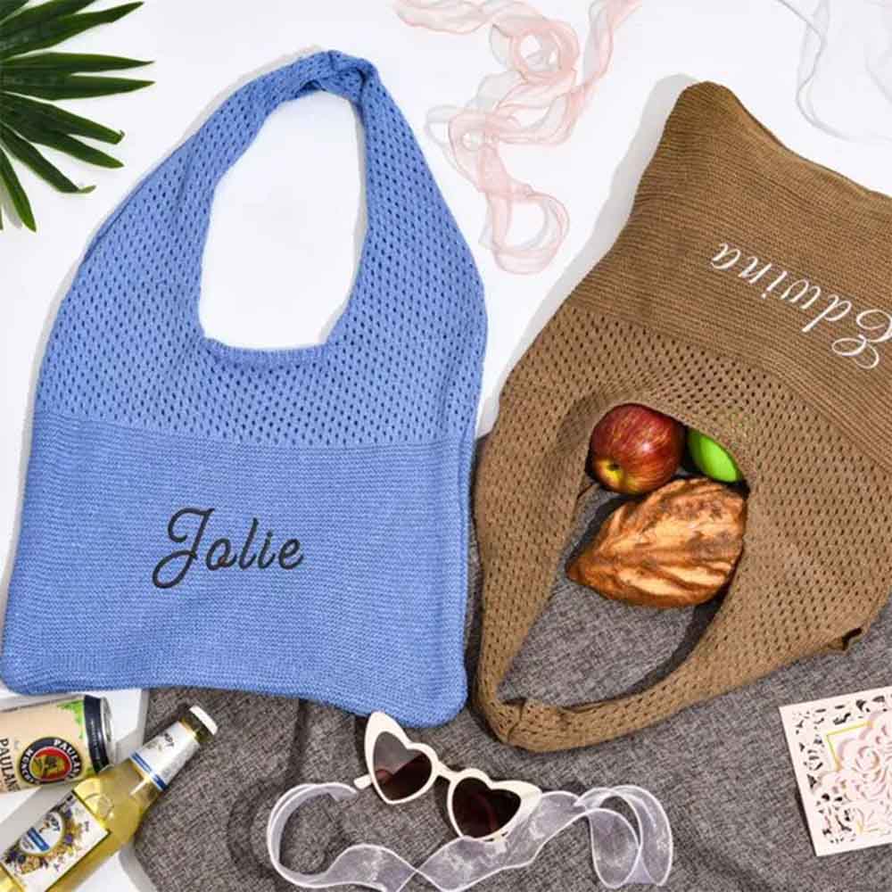 Bolsa de praia de crochê perso - Crochet Market Bag avaliação e preço