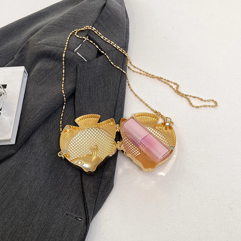 Bonito pequeno peixe forma de  - Women Bags Mini avaliação e preço