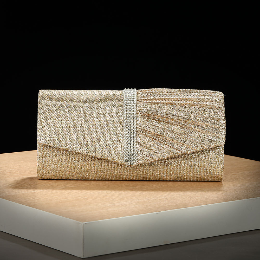 Nova bolsa de noite plissada c - Women Bags For Wedding avaliação e preço
