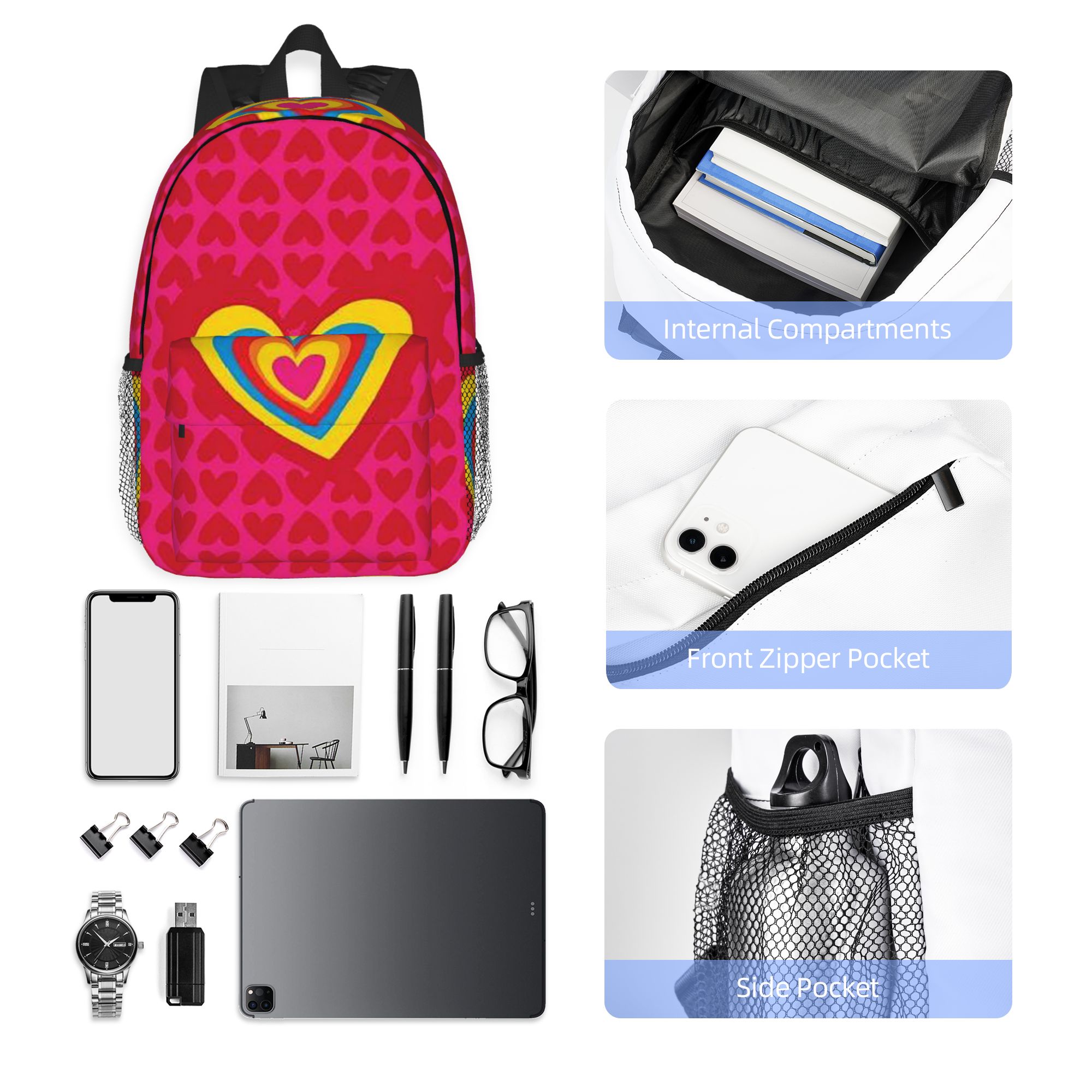 Mochila com padrão Agatha Ruiz - Women Bags Prada avaliação e preço