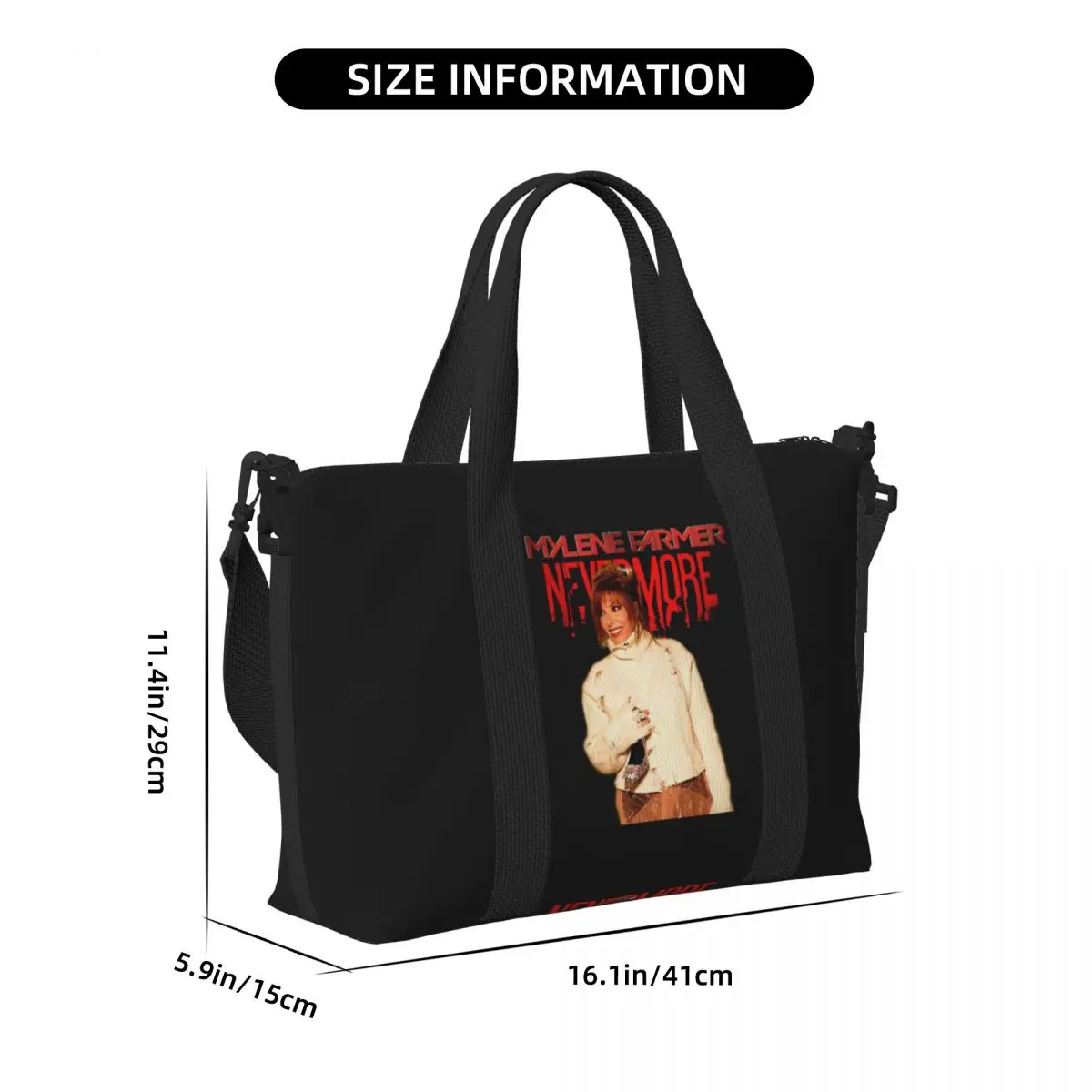 Mylene Farmer New Image NeverM - Women Bags Farmers avaliação e preço