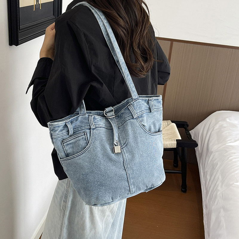Moda jeans, simples e moderna, - Women'S Young Bags avaliação e preço