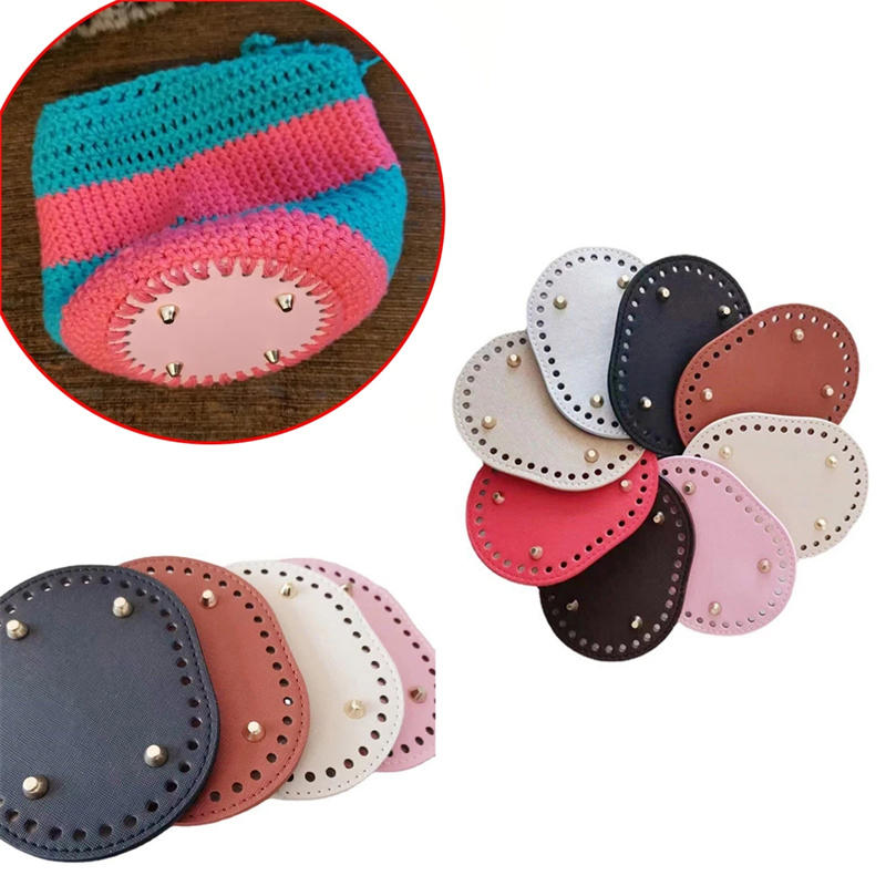 14.5x11cm fundo oval para saco - Crochet Market Bag avaliação e preço
