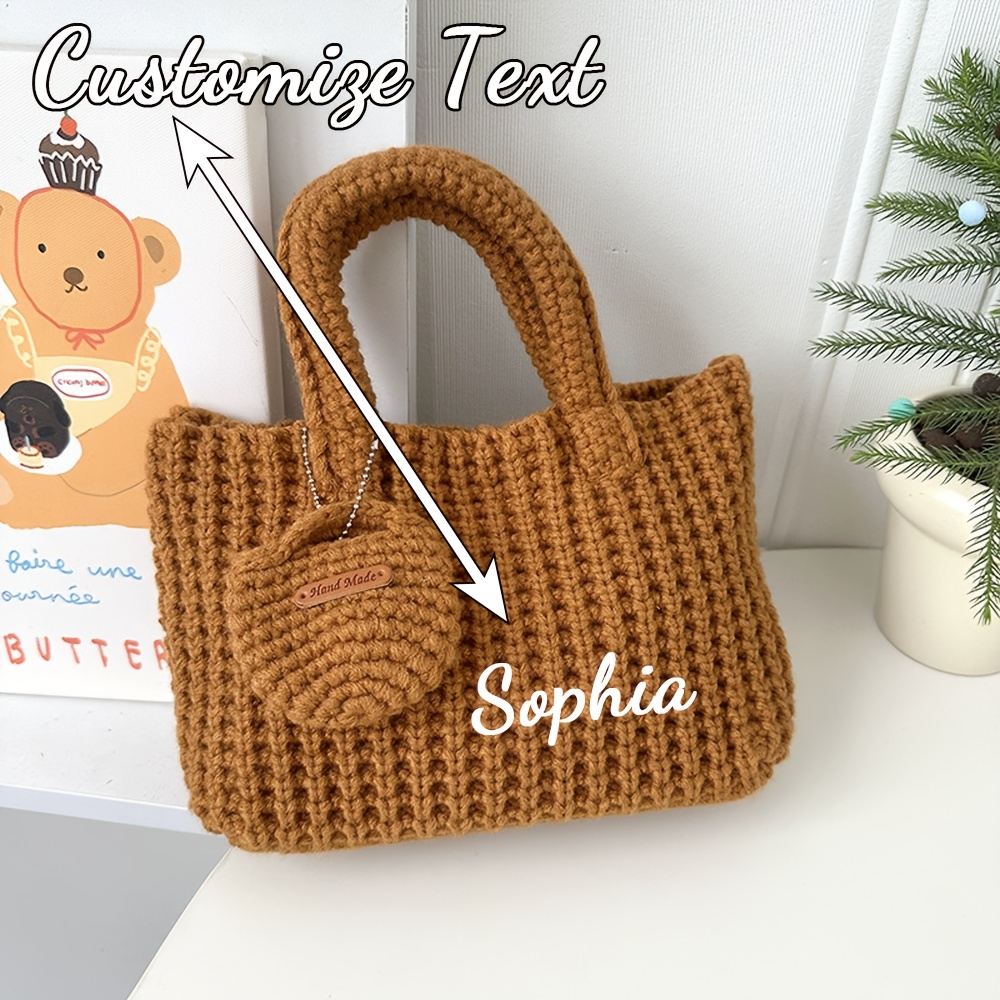 Bolsa de Ombro de Crochê Artes - Crochet Market Bag avaliação e preço
