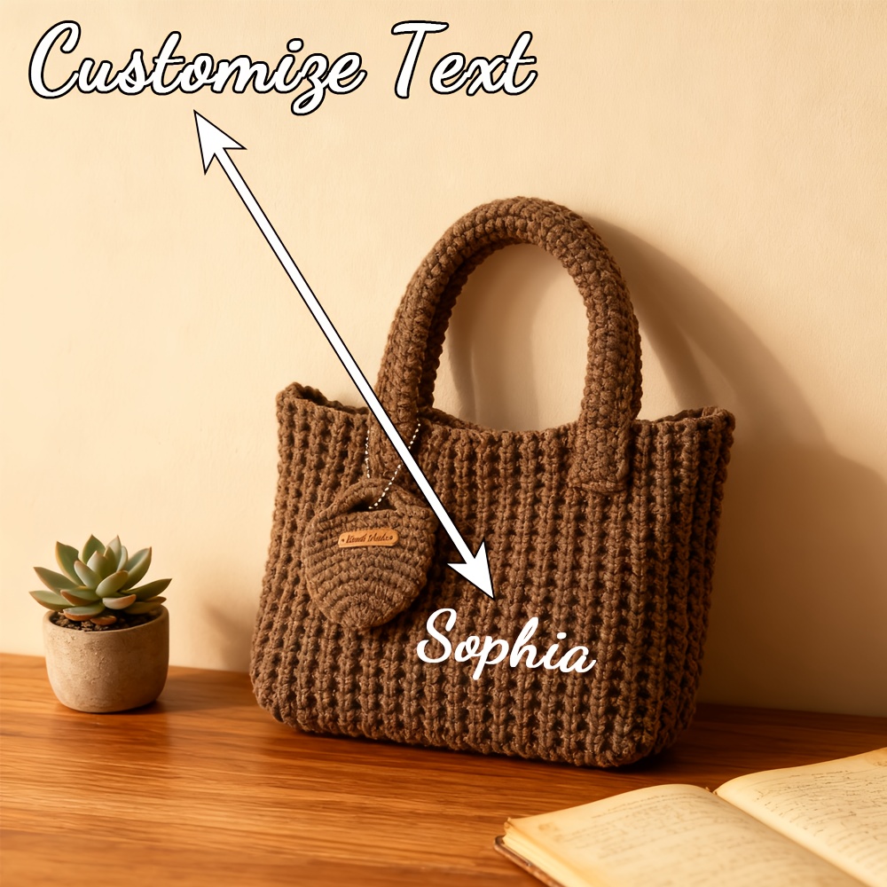 Bolsa de Ombro de Crochê Artes - Crochet Market Bag avaliação e preço