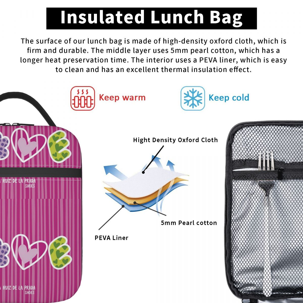 Bolsa térmica para almoço com  - Women Bags Prada avaliação e preço
